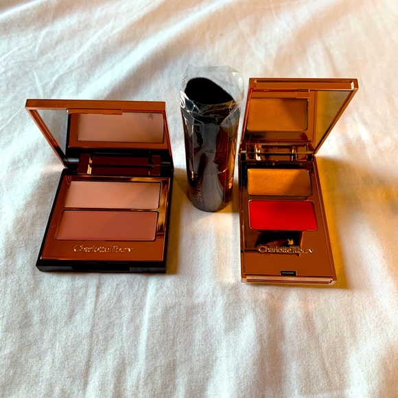 PRETTY YOUTH GLOW & CHEEK Charlotte Tilbury special palettes bundle - Picture 3 of 11